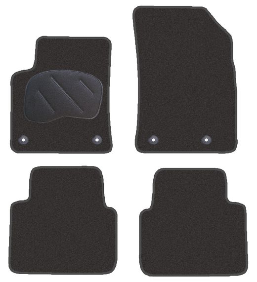 JGO. ALFOMBRAS DIAMOND JASPEADA MOD. OPEL CROSSLAND X ( 17- )