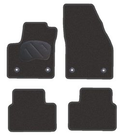JGO. ALFOMBRAS DIAMOND JASPEADA MOD. OPEL MERIVA (10-) con fijación específica