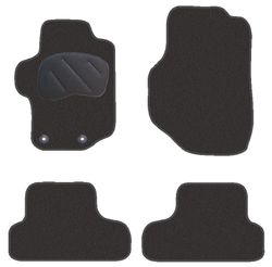 JGO. ALFOMBRAS DIAMOND JASPEADA MOD. PEUGEOT 1007 con fijación específica botón -