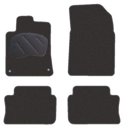 JGO. ALFOMBRAS DIAMOND JASPEADA MOD. PEUGEOT 407 con fijación específica botón - 2