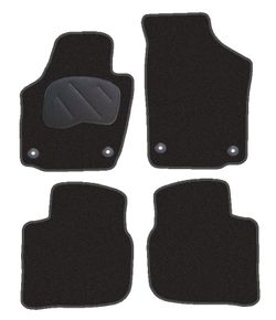 JGO. ALFOMBRAS DIAMOND JASPEADA MOD.  SEAT TOLEDO ( 12- ) con fijación específica