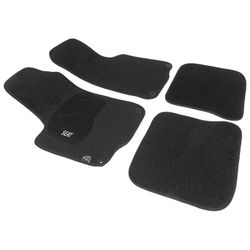 JGO. ALFOMBRAS DIAMOND JASPEADA MOD. SEAT TOLEDO (12/98-9/04) con fijación