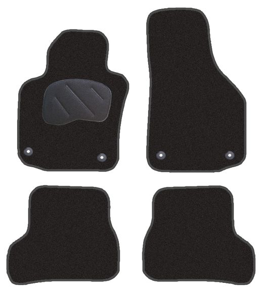 JGO. ALFOMBRAS DIAMOND JASPEADA MOD. SKODA OCTAVIA (11/04-) con fijación