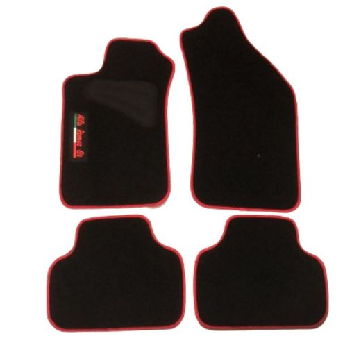 JGO. TAPETES DIAMANTE PRETO MOD. ALFA ROMEU 147