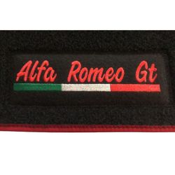 JGO. TAPETES DIAMANTE PRETO MOD. ALFA ROMEU 147
