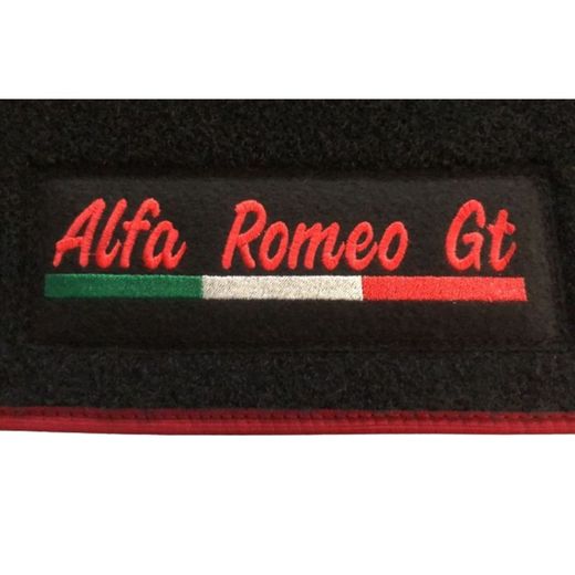 JGO. TAPETES DIAMANTE PRETO MOD. ALFA ROMEU 147