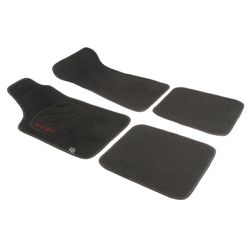 JGO. ALFOMBRAS DIAMOND NEGRA MOD. AUDI 80 - 90