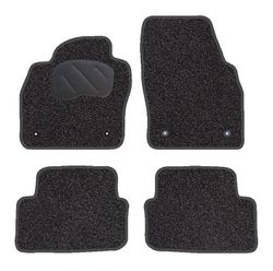 JGO. ALFOMBRAS DIAMOND NEGRA MOD. AUDI A-1 (II / GB) 2018- 2F - 2P+2COP