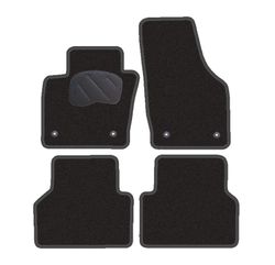 JGO. ALFOMBRAS DIAMOND NEGRA MOD. AUDI Q3 con fijación específica botón - 2