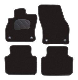 JGO. ALFOMBRAS DIAMOND NEGRA MOD. AUDI Q3 II (F3) 2018- 2F - 2P+2COP