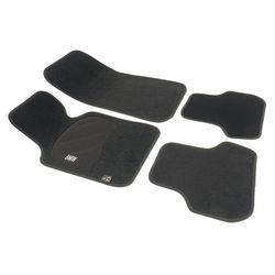 JGO. ALFOMBRAS DIAMOND NEGRA MOD. BMW E-46 CABRIO (00-06)