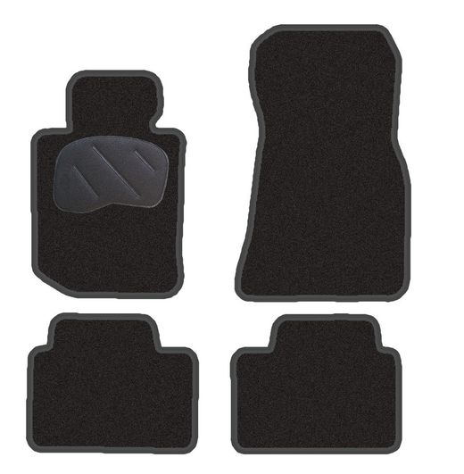 JGO. ALFOMBRAS DIAMOND NEGRA MOD. BMW SERIE 3 (G20 / G21) (2019-) 2F - 2P+2C