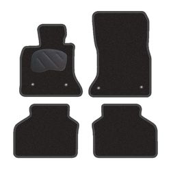 JGO. ALFOMBRAS DIAMOND NEGRA MOD.   BMW SERIE 5 GT F07 con fijación velcro