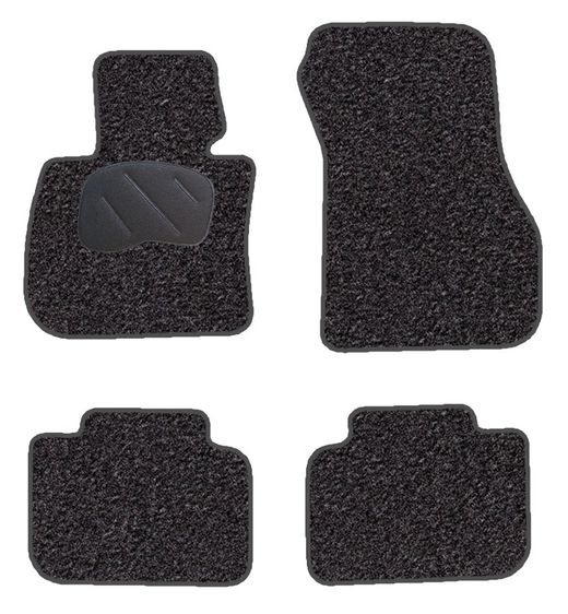 JGO. ALFOMBRAS DIAMOND NEGRA MOD. BMW X1 ( F48) 2015- 2F - 2P+2C