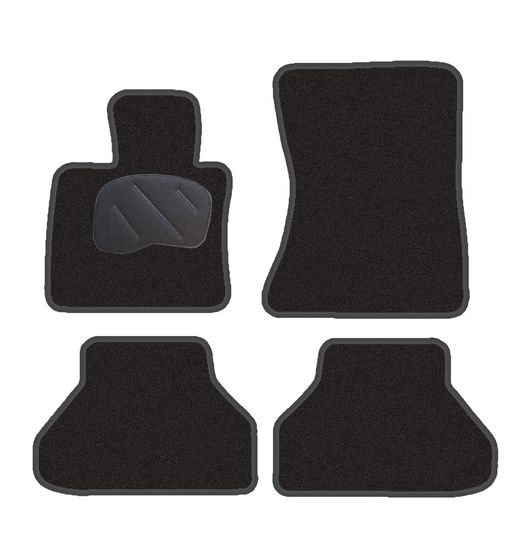 JGO. ALFOMBRAS DIAMOND NEGRA MOD. BMW X6 (08-) con fijación velcro especial - 2