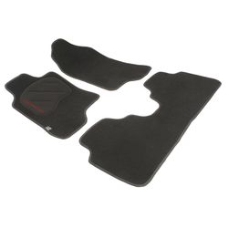 JGO. ALFOMBRAS DIAMOND NEGRA MOD. CHEVROLET CAPTIVA  5 PLAZAS (05-)