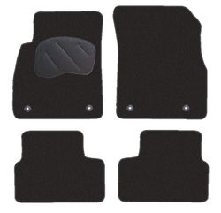 JGO. ALFOMBRAS DIAMOND NEGRA MOD. CHEVROLET CRUZE (09-) con fijación