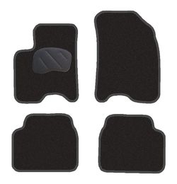 JGO. ALFOMBRAS DIAMOND NEGRA MOD. CHEVROLET KALOS  (05-)