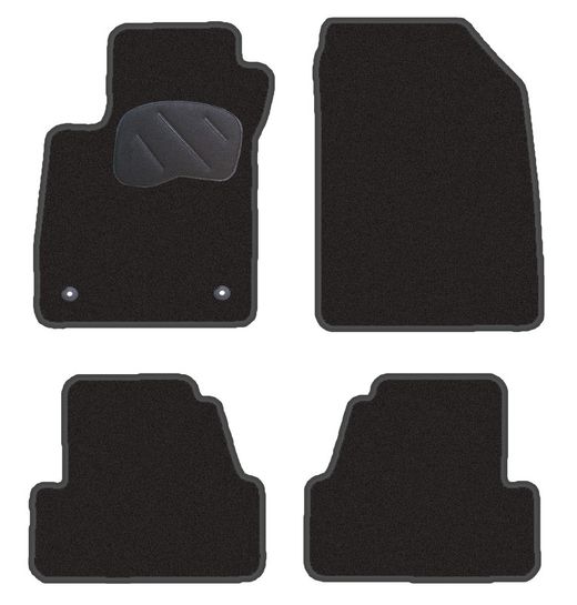 JGO. ALFOMBRAS DIAMOND NEGRA MOD. CHEVROLET TRAX