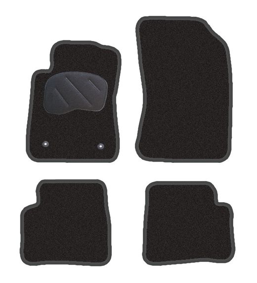 JGO. ALFOMBRAS DIAMOND NEGRA MOD. CITROËN C3 III (16-)