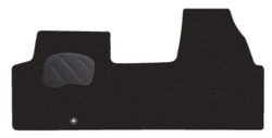 JGO. ALFOMBRAS DIAMOND NEGRA MOD. CITROEN JUMPY I ( 95-06 ) ZONA DELANTERA