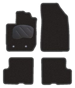 JGO. ALFOMBRAS DIAMOND NEGRA MOD. DACIA DUSTER II (2018-) 2F - 2P
