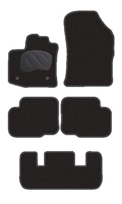 JGO. ALFOMBRAS DIAMOND NEGRA MOD. DACIA LODGY (7 PLAZAS) (2012-)