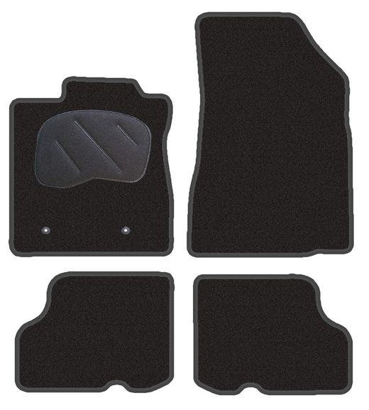 JGO. ALFOMBRAS DIAMOND NEGRA  MOD.  DACIA SANDERO STEPWAY  (09-) con