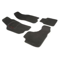 JGO. ALFOMBRAS DIAMOND NEGRA MOD. FIAT BRAVA - BRAVO (-07)