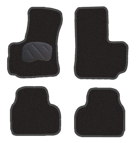 JGO. ALFOMBRAS DIAMOND NEGRA MOD. FIAT DOBLO (3/01-09)