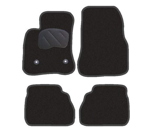 JGO. ALFOMBRAS DIAMOND NEGRA MOD. FIAT DOBLO II (09-15) / DOBLO II PANORAMA