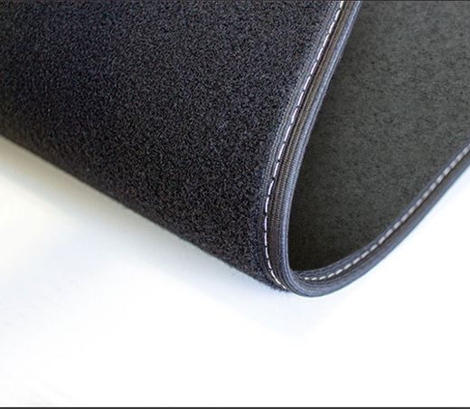 JGO. ALFOMBRAS DIAMOND NEGRA MOD. FIAT DUCATO III 06- PARTE DELANTERA