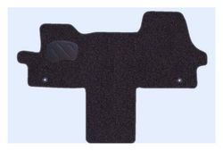 JGO. ALFOMBRAS DIAMOND NEGRA MOD. FIAT DUCATO III.2  AUTOCARAVANA (22- ) 1FP - 1P+1C