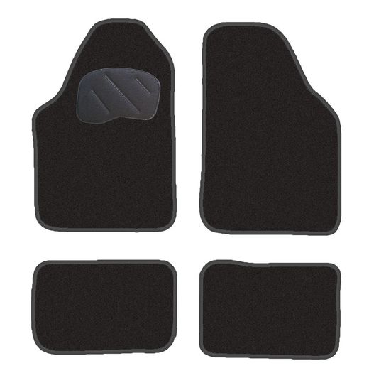 JGO. ALFOMBRAS DIAMOND NEGRA MOD. FIAT IDEA (03-12)
