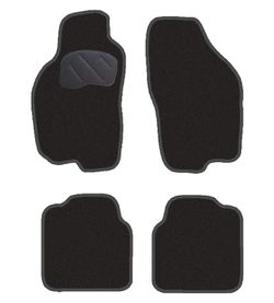 JGO. ALFOMBRAS DIAMOND NEGRA MOD. FIAT MAREA  (9/96-)