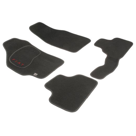 JGO. ALFOMBRAS DIAMOND NEGRA MOD. FIAT PUNTO  (99-05)