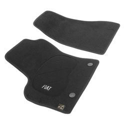 JGO. ALFOMBRAS DIAMOND NEGRA MOD. FIAT SEDICI ( 06- ) con fijación específica