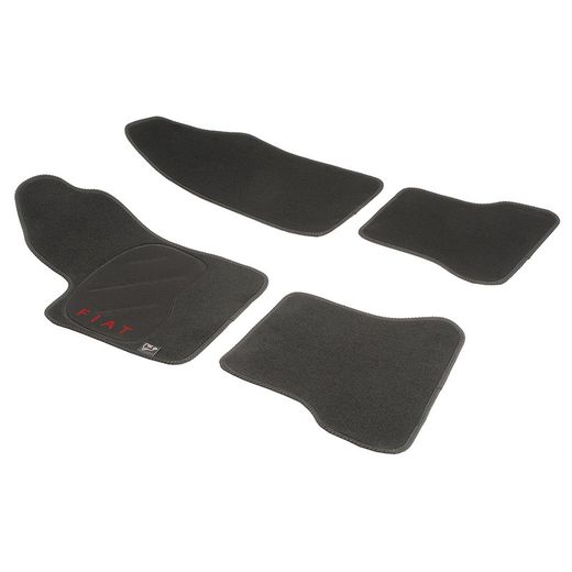 JGO. ALFOMBRAS DIAMOND NEGRA MOD. FIAT SEICENTO (3/98-)