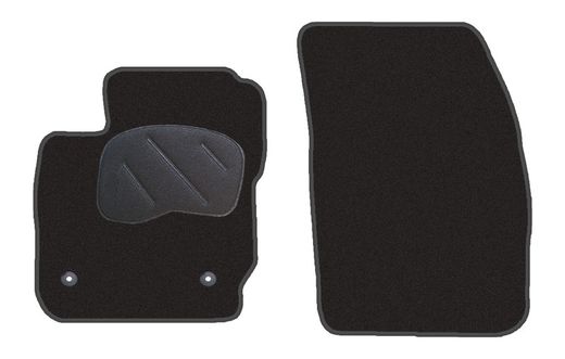 JGO. ALFOMBRAS DIAMOND NEGRA MOD. FORD COURIER II TRANSIT VAN 5P (14-)
