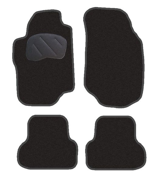 JGO. ALFOMBRAS DIAMOND NEGRA MOD. FORD ESCORT  (94-98)