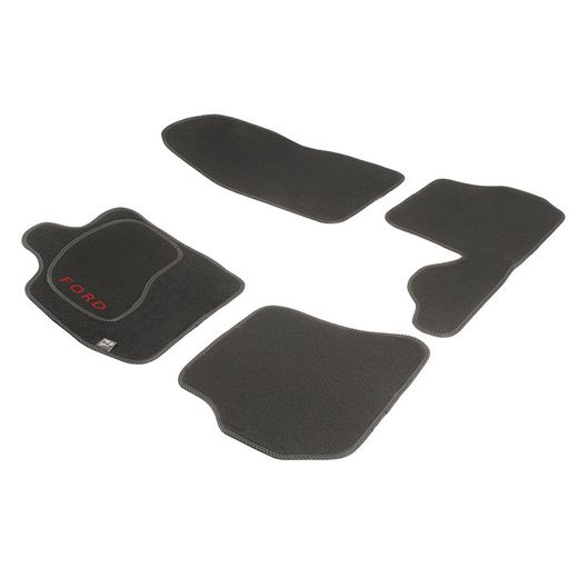 JGO. ALFOMBRAS DIAMOND NEGRA MOD. FORD FIESTA (89-02)