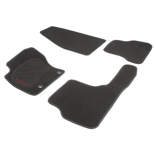 JGO. ALFOMBRAS DIAMOND NEGRA MOD. FORD FOCUS  (04-10)