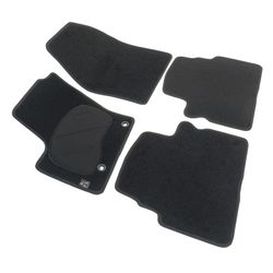 JGO. ALFOMBRAS DIAMOND NEGRA MOD. FORD FOCUS C-MAX (04-) con fijación oval