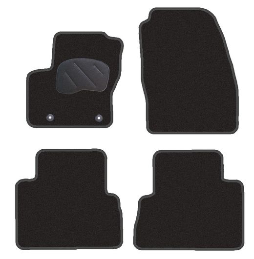 JGO. ALFOMBRAS DIAMOND NEGRA MOD. FORD FOCUS GRAND C-MAX (10-15 ) 2F -  2P