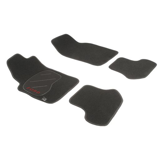 JGO. ALFOMBRAS DIAMOND NEGRA MOD. FORD KA (10/96-08)