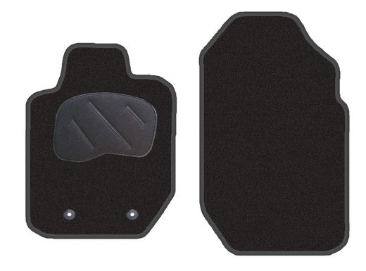 JGO. ALFOMBRAS DIAMOND NEGRA MOD. FORD RANGER (11-15) 1F - 2P