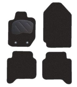 JGO. ALFOMBRAS DIAMOND NEGRA MOD. FORD RANGER (23016-) 2F + 2P
