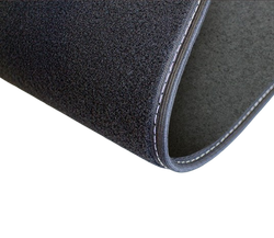 JGO. ALFOMBRAS DIAMOND NEGRA MOD. FORD TRANSIT VII AUT.(DIST. ANCL. PIL.:24.5CM) 2023-> 1FP -2P+2C