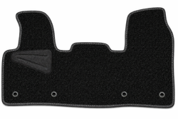 JGO. ALFOMBRAS DIAMOND NEGRA MOD. FORD TRANSIT VII AUT.(DIST. ANCL. PIL.:24.5CM) 2023-> 1FP -2P+2C