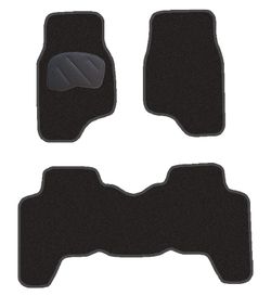 JGO. ALFOMBRAS DIAMOND NEGRA MOD. GALLOPER SUPER EXCEED LARGO (98-)